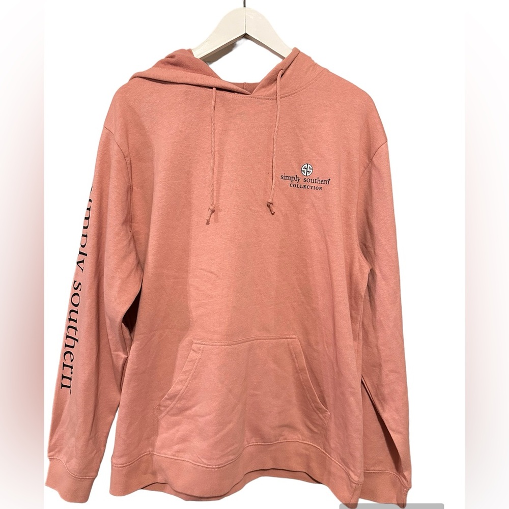 Size Large Simply Southern Walking Dog Sweatshirt
